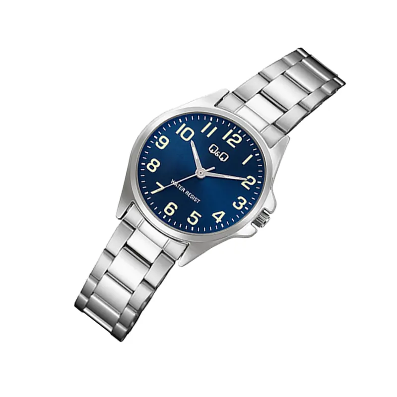 Q&Q Blue Dial Accuracy Ladies Watch- C37A-001PY